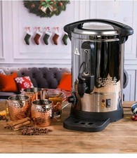 Giles & Posner 7 litre mulled wine / hot cider urn 1500w