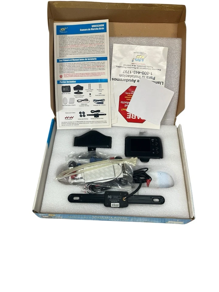Wireless Back-Up Camera System with Color LCD Monitor VR3 VRBCS300W New Open - Image 4 of 4
