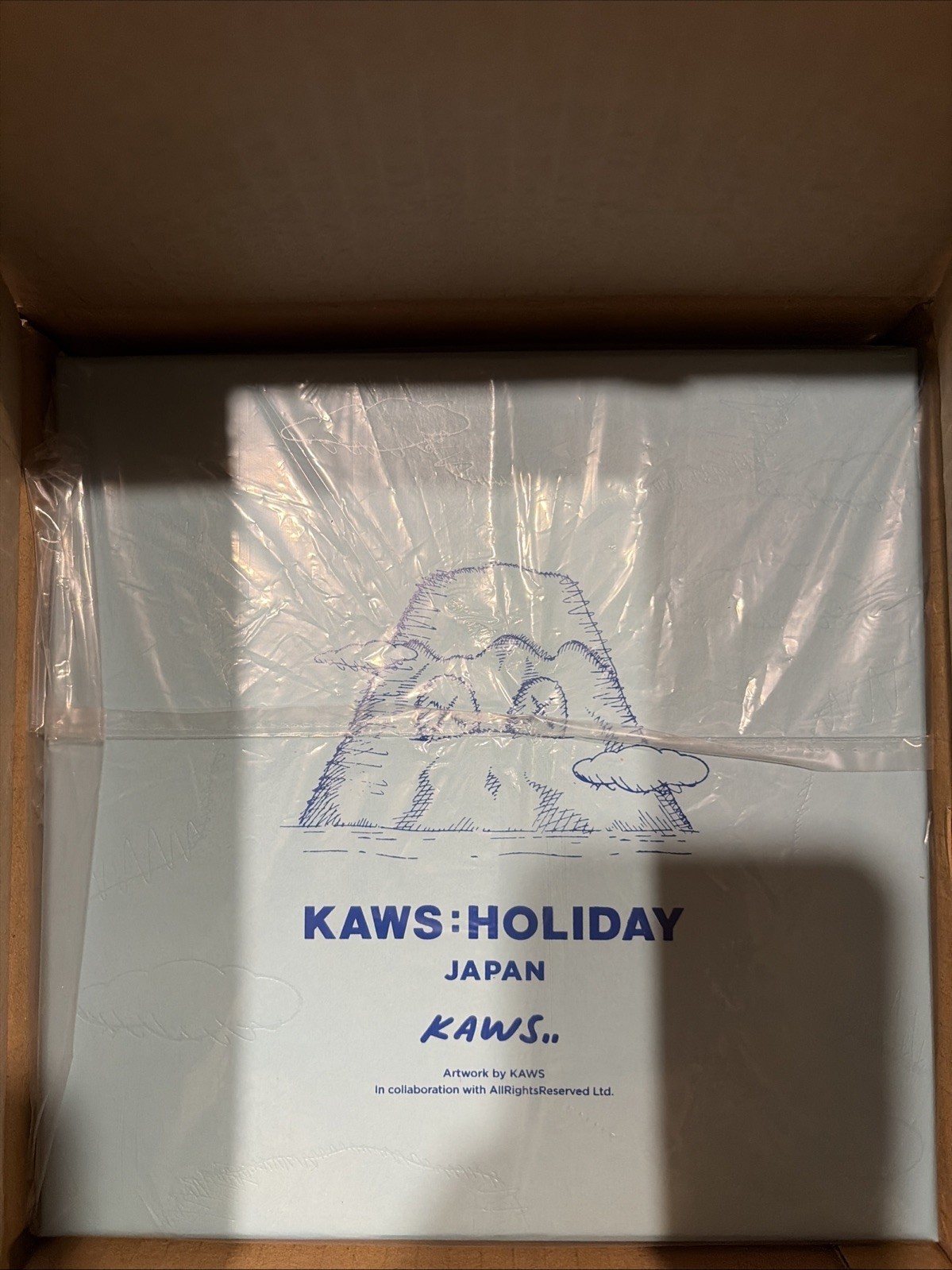 KAWS HOLIDAY JAPAN - BLUE Mount Fuji Plush 8 SOLD OUT LIMITED Edition 33290₽