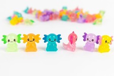 48 Pcs Mini Axolotl Resin Charms Miniature Axolotl Figurines Tiny Small Anima...