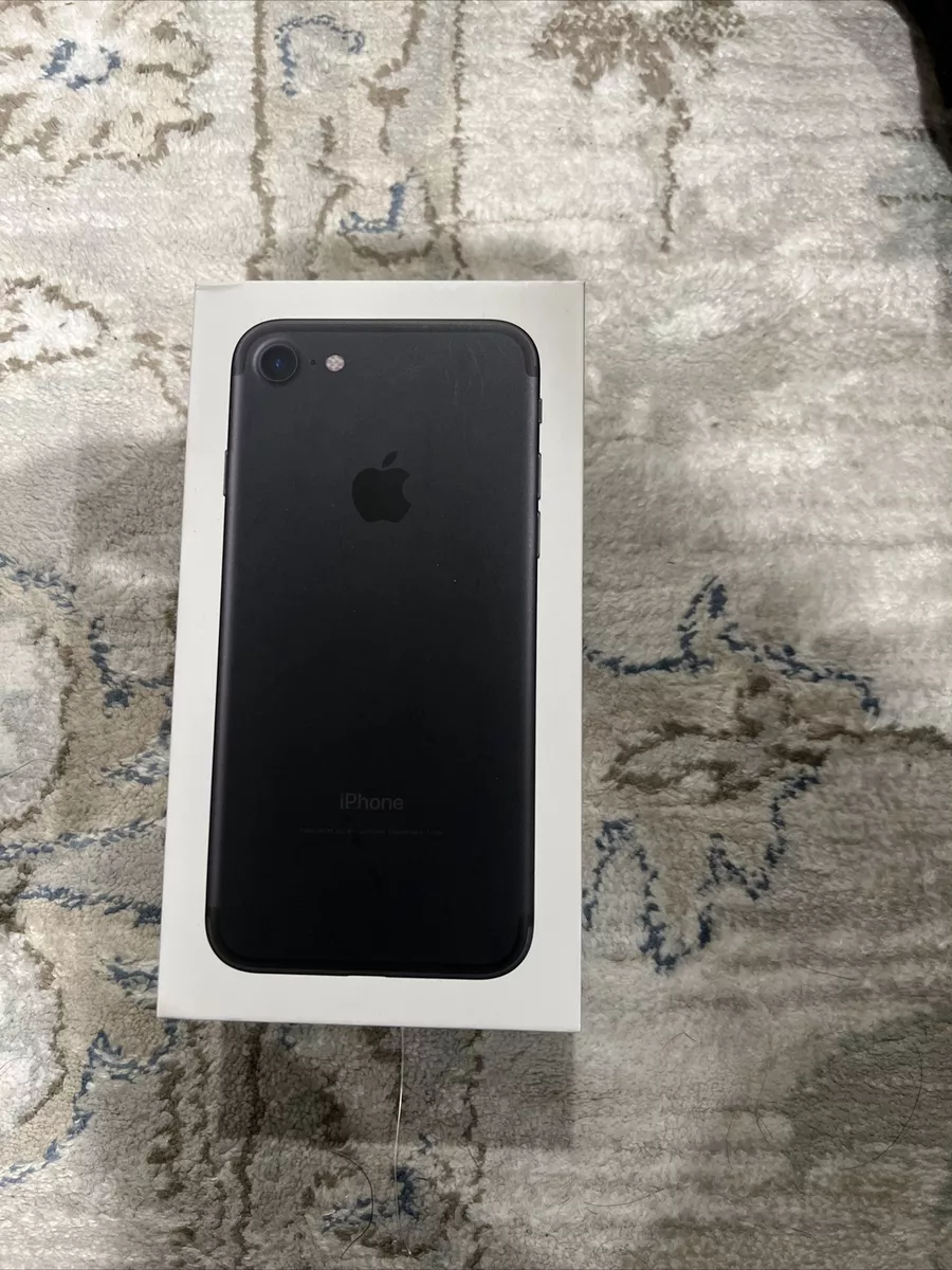 Apple iPhone 7 Box - Black 128GB - BOX ONLY NO PHONE | eBay