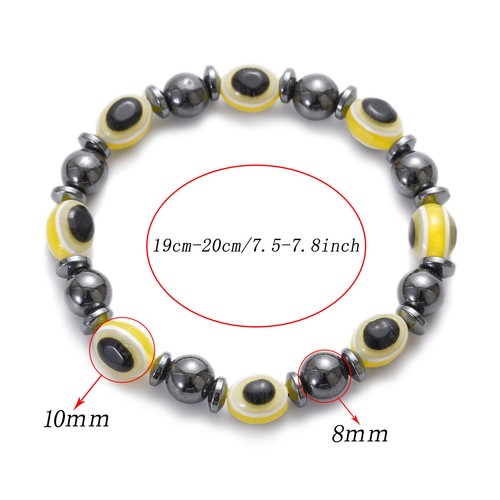 Piedra Natural Cuentas Ojo de Tigre Cabeza de Buda Mujeres Hombres Yoga Energía Pulseras Regalo - Imagen 126 de 232