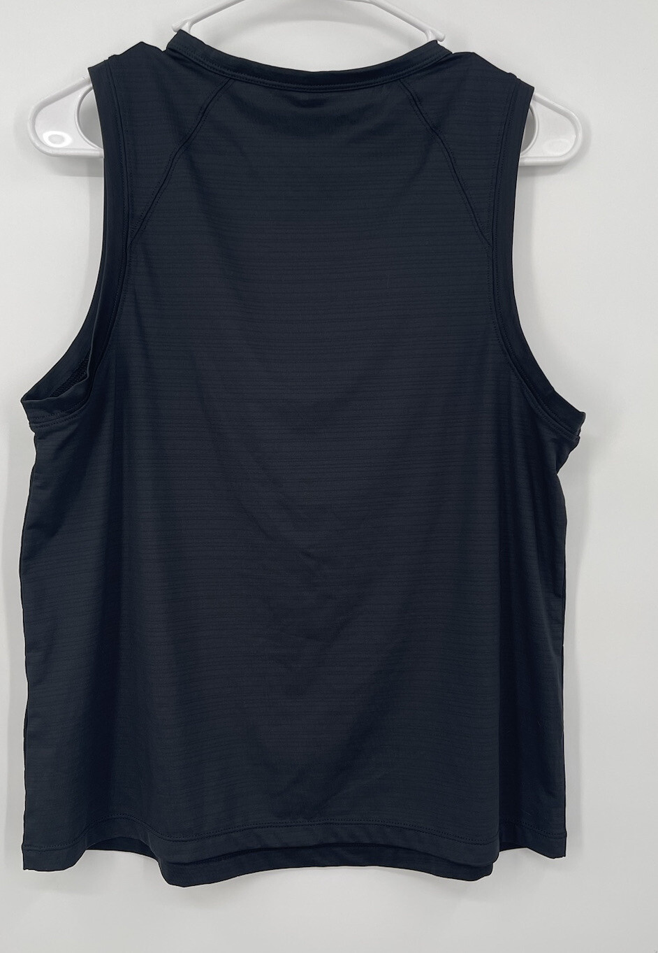 Fabletics Black Textured Performance Tank Top XS … - image 4