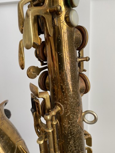 Vintage 1935 Martin Handcraft Standard Low Pitch Alto Saxophone With Orig. Case - Picture 11 of 22