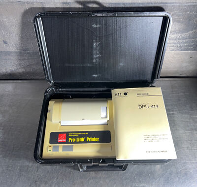 Micro Processor Systems SpectraGas Emission Analyzer Pro Link Printer DPU-414