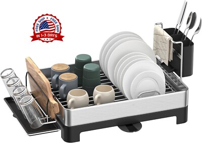 MEJOR Escurridor De Platos Cocina Para Encimera Secado Para Utensilio Dish Dryer