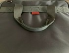 Laptop Computer bag with Shoulder carry strap Gray Red Tote Carrier — photo 2
