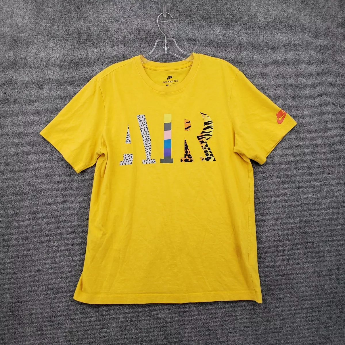 Nike Men's T-Shirt - Yellow - M