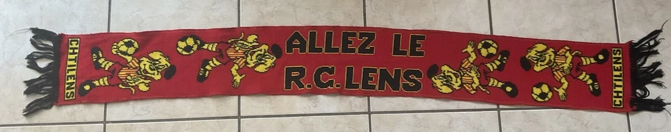 ★★★ Echarpe ALLEZ LE R.C LENS / CHTILENS★★★ - Photo 1/2
