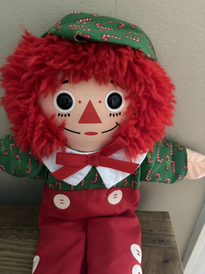 Vintage Playskool Andy Christmas Doll 12” - Image 2 of 4