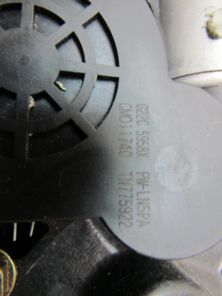 Window Motor Regulator Mazda5 2006 2017 Left Driver Rear Back Door Power OEM - Image 3 of 4