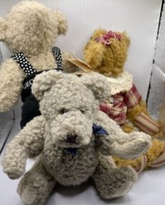 Boyds Old Tyme Misc Bears Plush Lot Deal Vintage Good Condition Hard To Find