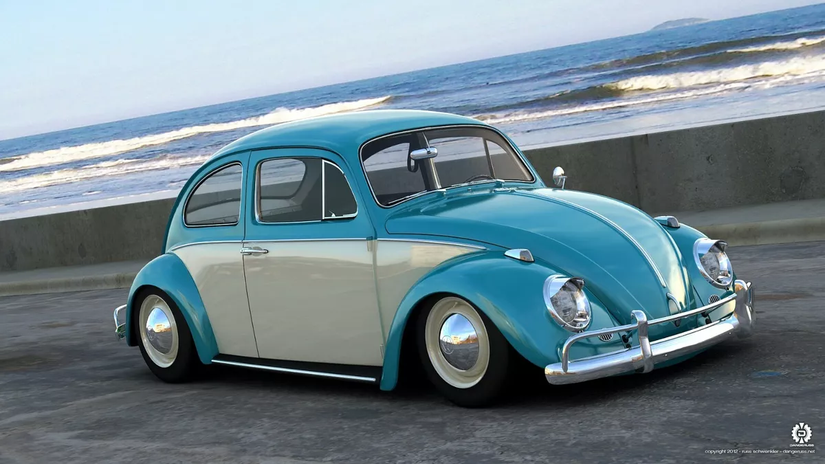 Vw beetle sale beach