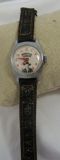 Vintage 1950's Child's Hopalong Cassidy Manual Wind Watch for Parts/Repair, Runs