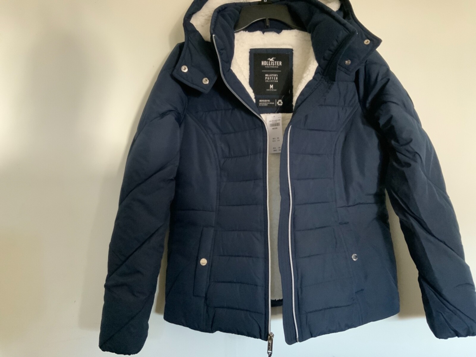 HOLLISTER SHERPA-LINED JACKET M image 6