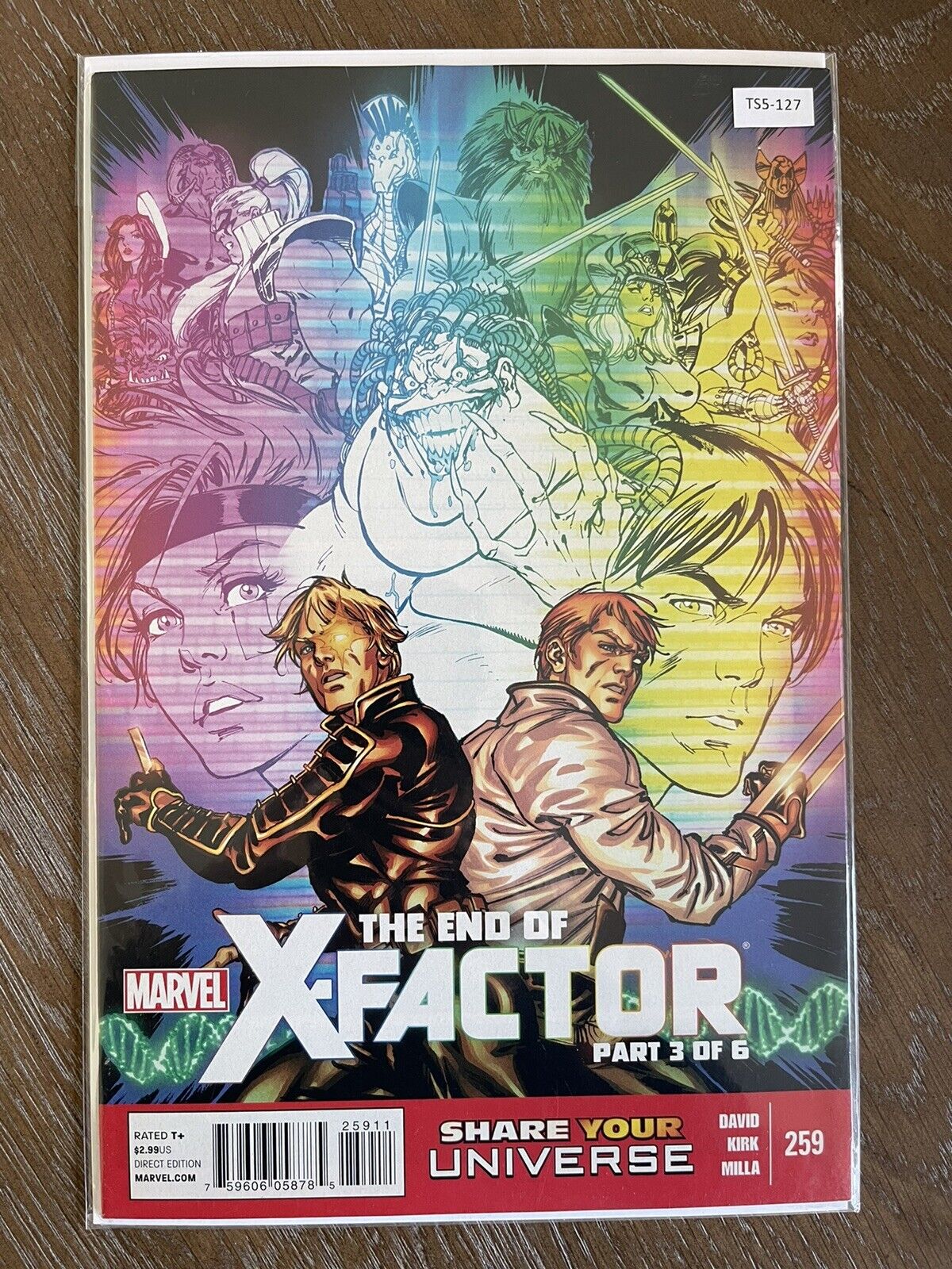 THE END OF X-FACTOR #259 MARVEL COMIC BOOK HIGH GRADE 9.4 TS5-127