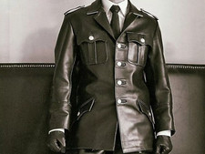 Leather Coat For Men WW2