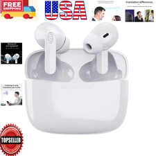 114 Languages Language Translator Earbuds with Real-Time Bluetooth Support