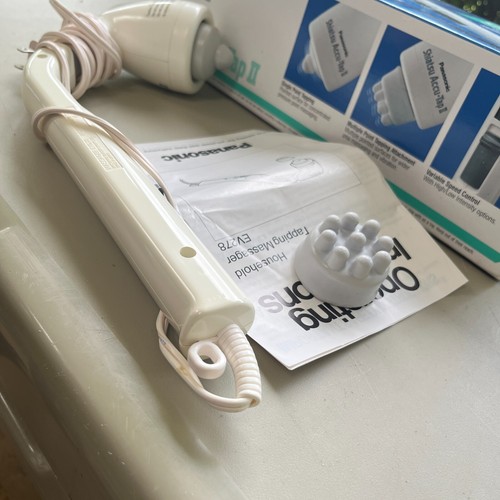 Panasonic EV278 Shiatsu Accu-Tap II Druckpunktmassagegerät Handvibration - Bild 8 von 8