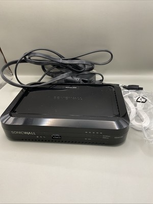 Dell Sonicwall SOHO 250 APL41-0D6 Firewall Network Security With Adapter, Cables