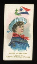 1889 N91 Duke Yacht Colors #19 Hudson River Yacht Club EX