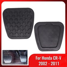 2pcs Rubber Pedal Pad Cover Brake Clutch 46545SA5000 For Honda CR-V 2002 - 2011