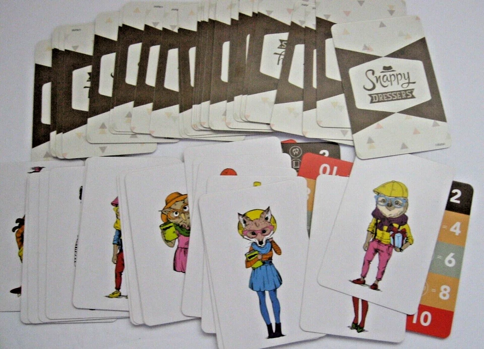 Snappy Dressers Card Game 2016 Mattel Ages 7+ Players 1 - 10 - Image 3 of 4