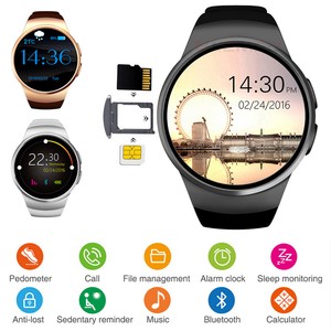 agptek bluetooth smart watch phone sim tf sleep monitor heart rate monitor for ios android
