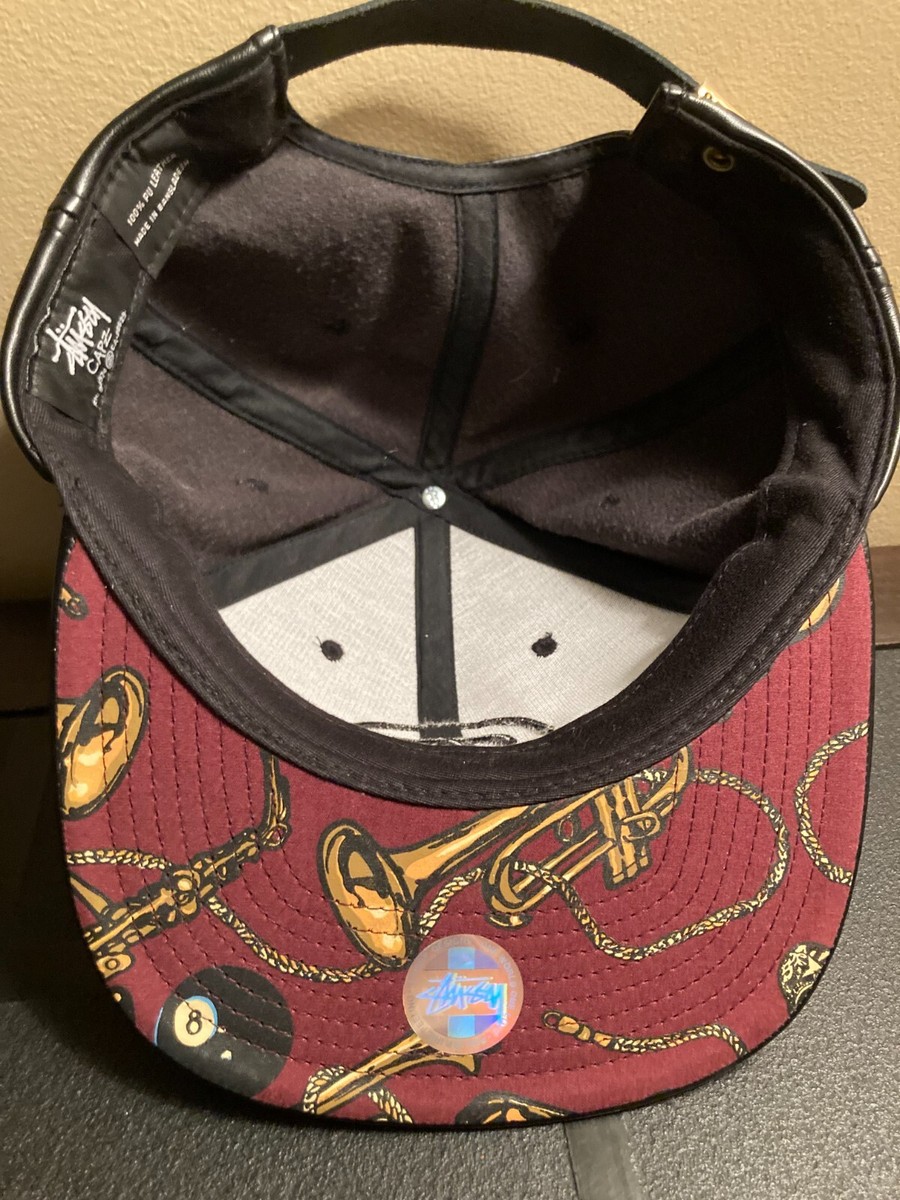 Vtg Stussy Capz Hat Cap Black Adjustable Double S logo One Vtg Stussy Capz Hat Cap Black Adjustable Double S logo One