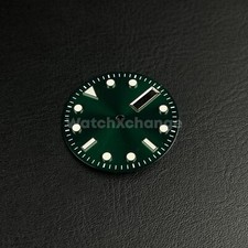 28.5mm Green Watch Dial for SEIKO NH36 Watch Movement Parts