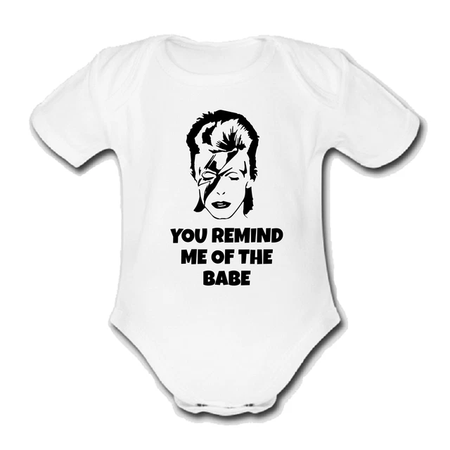 PSYCHOBABY DAVID BOWIE LABYRINTH Strampler Baby Weste Grow Body YOU REMEMBER ME OF THE BABE