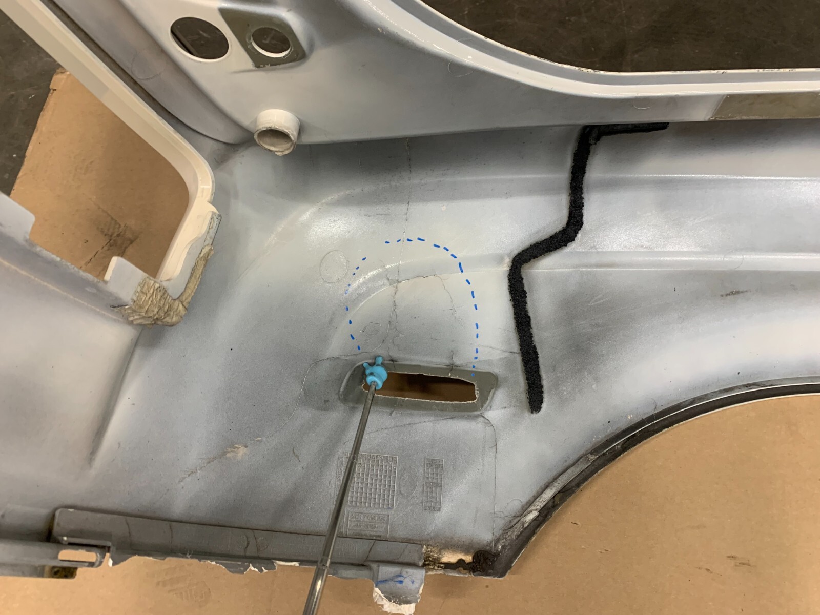 04-11 ROLLS ROYCE PHATOM FRONT RIGHT FENDER PASSENGER SIDE FENDER OEM LOT0001