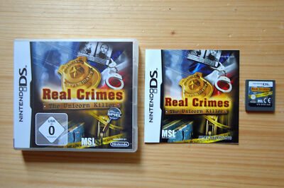 NDS - Real Crimes: The Unicorn Killer - (OVP, mit Anleitung)
