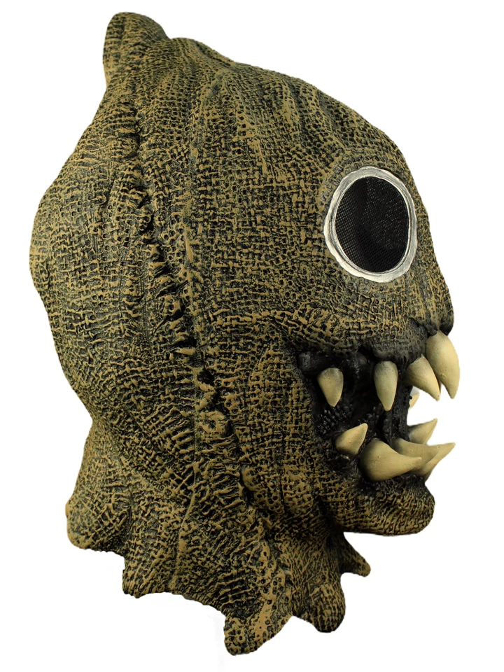 Ghoulish Productions Sack Monster Latex Face Mask Horror Halloween Cosplay - Image 3 of 4
