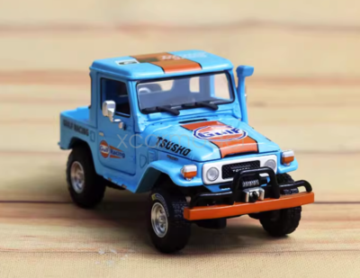 RM 1:64 Scale Land Cruiser FJ40 Pickup Trailer Set Model Diecast