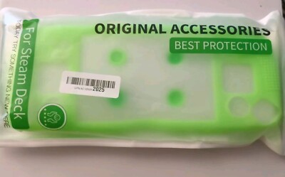 Protective Case for Steam Deck Soft PC Grip Game Cover Shockproof Skin Shell 