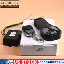 Wireless Winch Remote Control Kit Dc12v For Jeep Truck Atv Suv Switch Handset Us