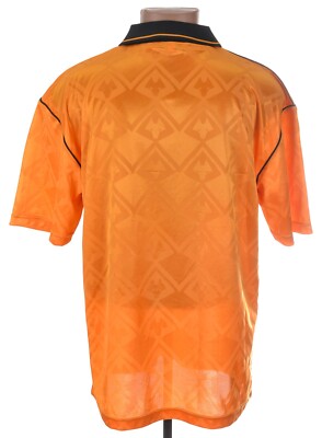 WOLVERHAMPTON 1990/1992 HOME FOOTBALL SHIRT JERSEY BUKTA SIZE L