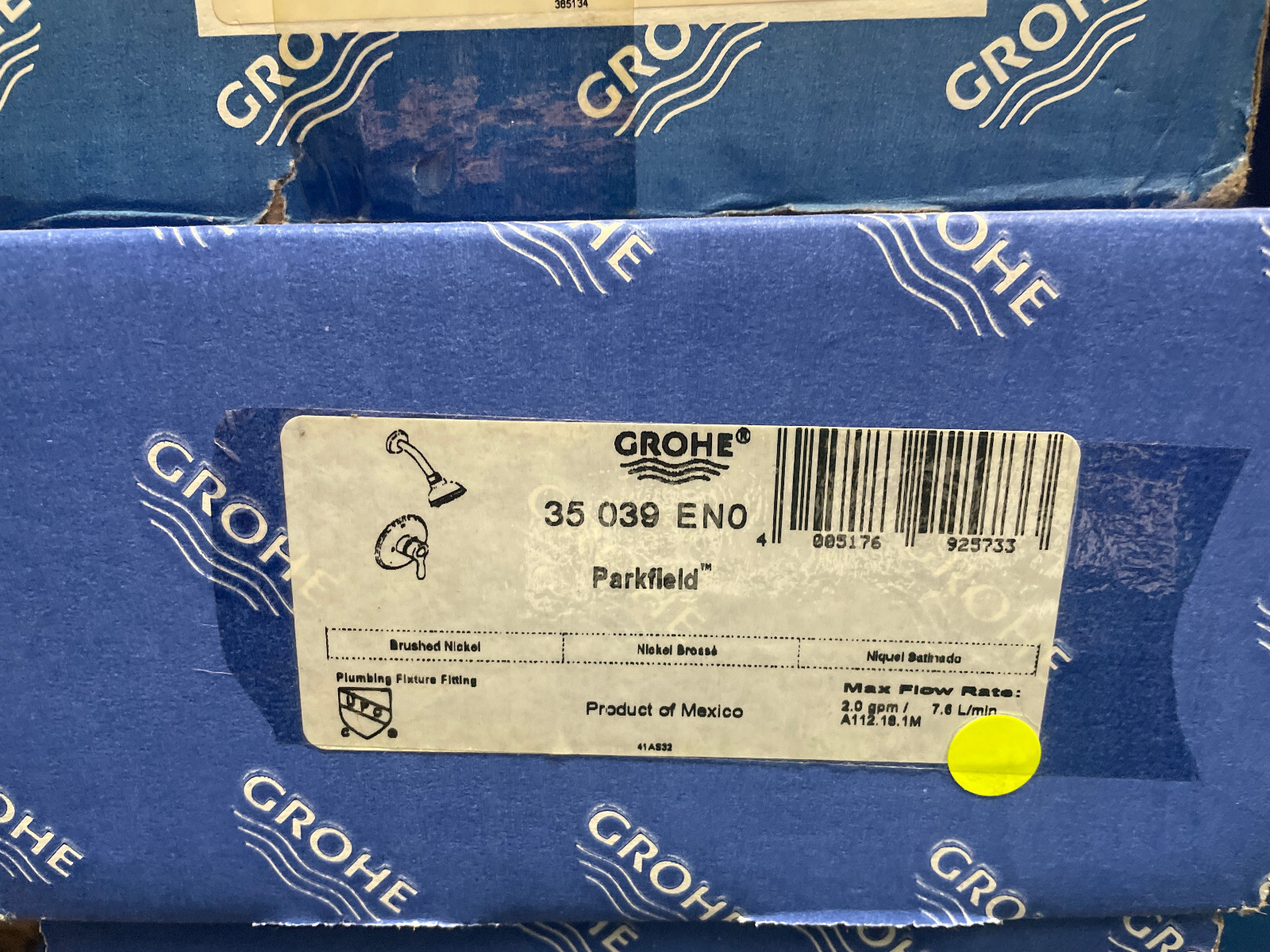 GROHE 35039EN0 Parkfield Single-Handle Shower Faucet in Brushed Nickel