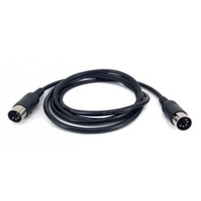 Standard 5-Pin DIN Male to Male MIDI Connector Cable: 2 Meters / 80