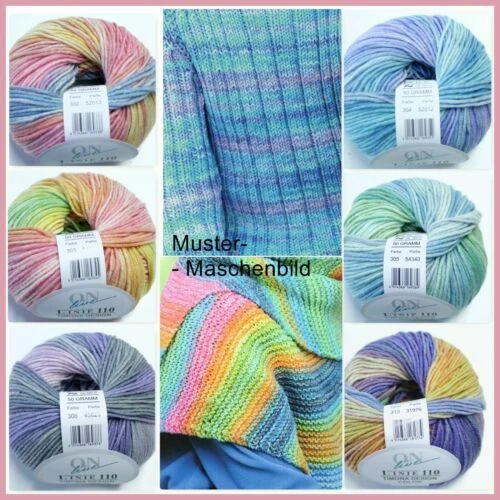 Handarbeits-Garne Farbverlaufswolle aus Seide Häkeln
