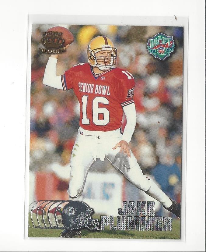 1997 Pacific Silver #442 Jake Plummer Rookie Arizona State Cardinals