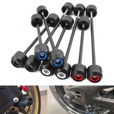 For YAMAHA YZF R1/M/S R6 R7 Front Rear Wheel Slider Axle Crash Protector Pad CNC