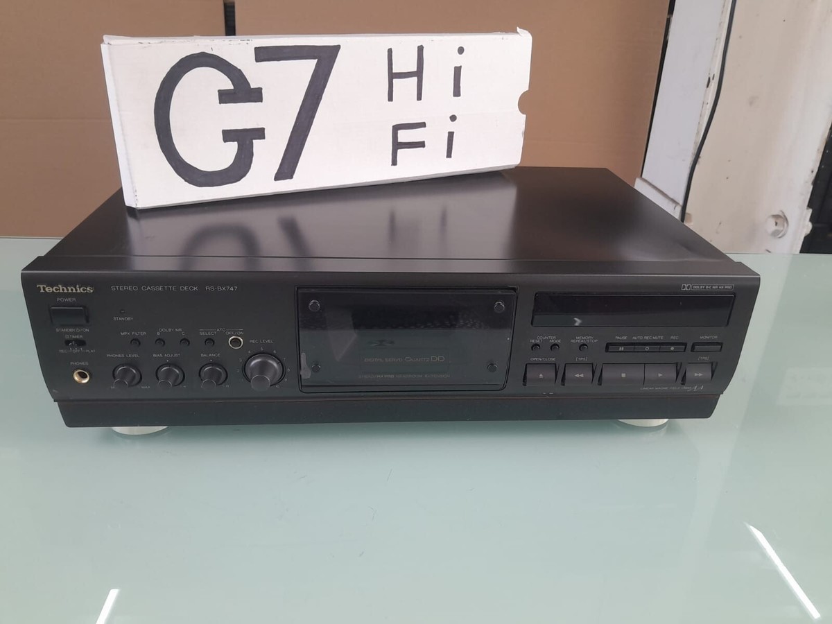 TECHNICS RS BX747 STEREO CASSETTE DECK | eBay UK