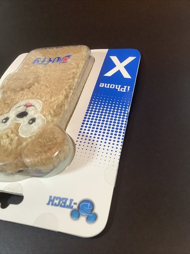 D-Tech Disney Parks~ Duffy the Bear Furry iPhone X Case Disneyland Hong Kong - Picture 10 of 12