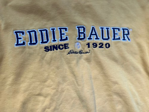 Vintage 90s Eddie Bauer Ebtek Pullover Sweatshirt Crewneck Size M - Picture 3 of 10