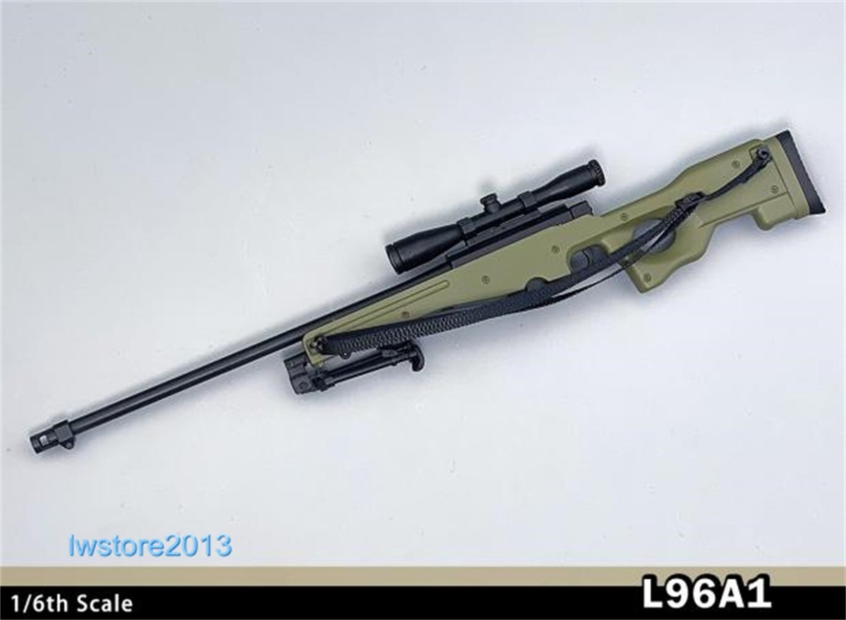 1:6 L96A1 Sniper Rifle Weapon Gun Model For 12'' Male HT Action