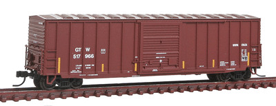 N Atlas ACF 50' Precision Design Rib-Side Boxcar Grand Trunk Western  50001289