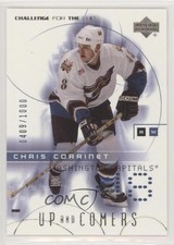 2001 Upper Deck Challenge for the Cup Up and Comers 409/1000 Chris Corrinet 0b3