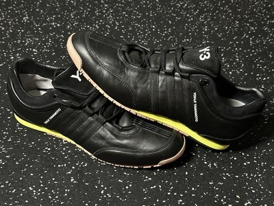 Adidas Y3 Boxing Classic II Trainers M22233 Black Yellow Peach
